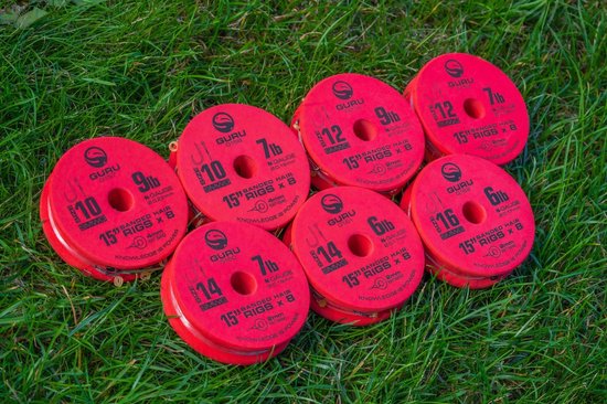 "Guru B.Band Pellet Waggler Ready Rig - 38cm - 0.22mm - Maat 16 - "