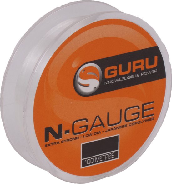 Guru Drag-Line - Nylon lijn - 0.17 mm - 6lb - 100 m van Guru