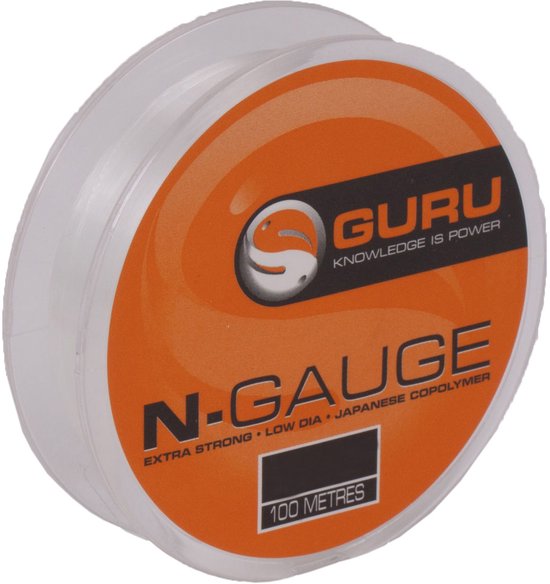 Guru Drag-Line - Nylon lijn - 0.22 mm - 9lb - 100 m