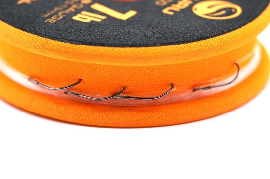 Guru LWGF Feeder Special 100cm (8 rigs) - Maat : 0.13mm - haak LWGF 18 van Merkloos