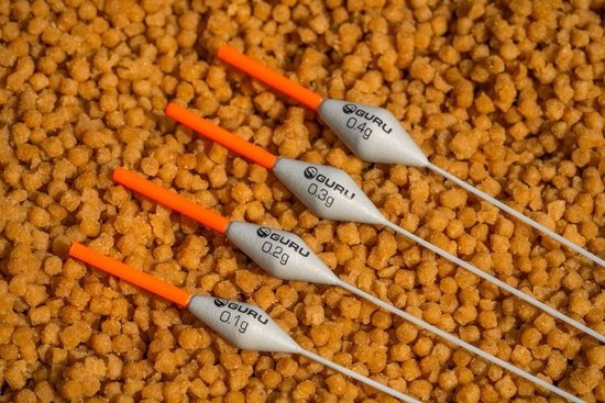 Guru Margin Diamond Float - 0.2g - Dobber - Oranje