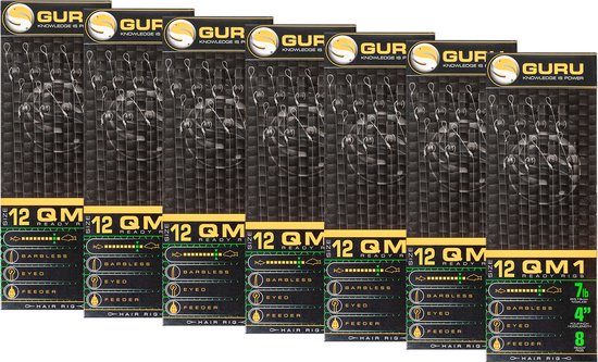 Guru - Onderlijn QM1 Ready Rigs - 10cm - Guru