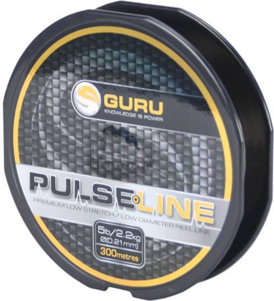 Guru - Pulse-Line | Nylon Vislijn | 0.21mm - Transparant van Guru