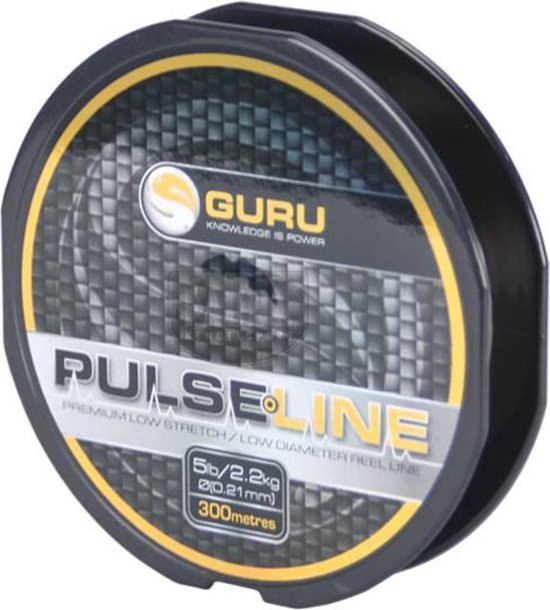 Guru Pulse-Line - Nylon Vislijn - 0.22mm - Transparant van Guru