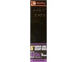 "Guru Super LWG Ready Rigs - Haakmaat 20 - "