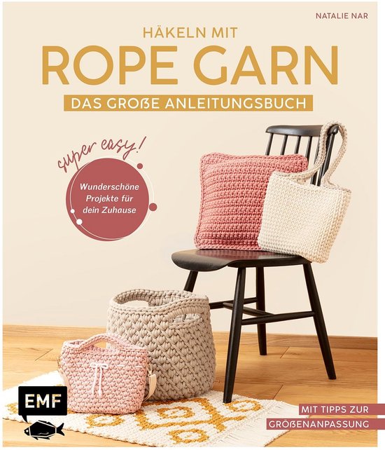 Haakboek Garen - Projecten Thuis - Hobby Wonen - Eenvoudige Patronen - 19.8 x 23.1 cm van Merkloos