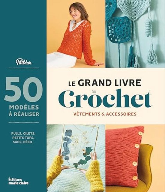 Haakboek met 45 projecten voor kleding en accessoires
