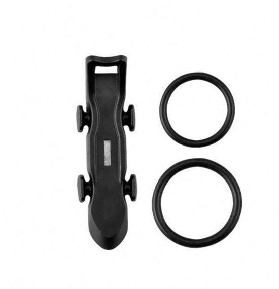 Haakhouder voor Hengel – 2 Stuks – Zwart – Hook Keeper – 38 mm
