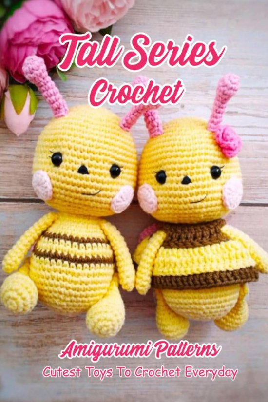 Haakpatronen Amigurumi - Speelgoed Haken - Dieren Maken - Grote Patronen - 15x23 cm van Merkloos