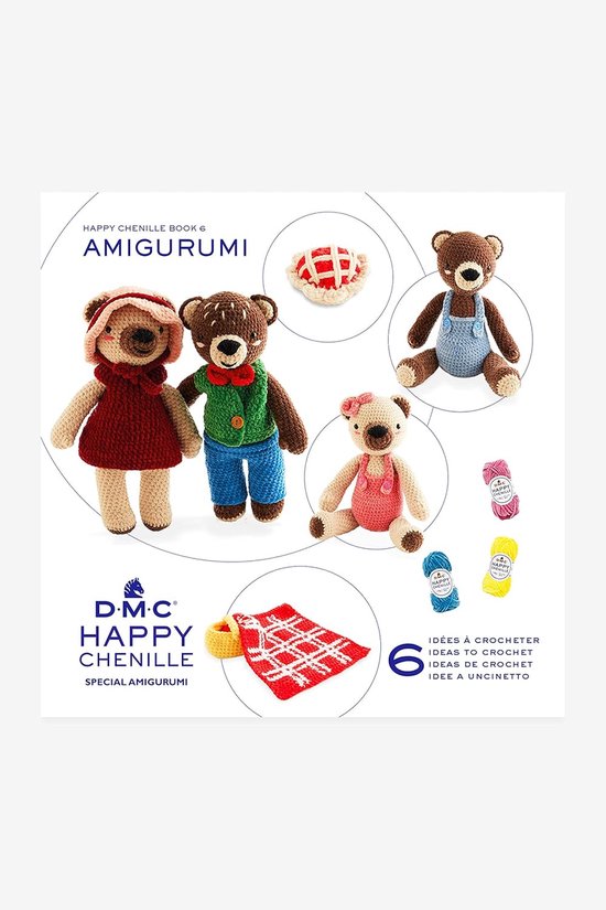 Haakpatronen Boek - Amigurumi Gids - Kleine Figuren Maken - Handwerk Inspiratie - 15 x 15 cm van Merkloos