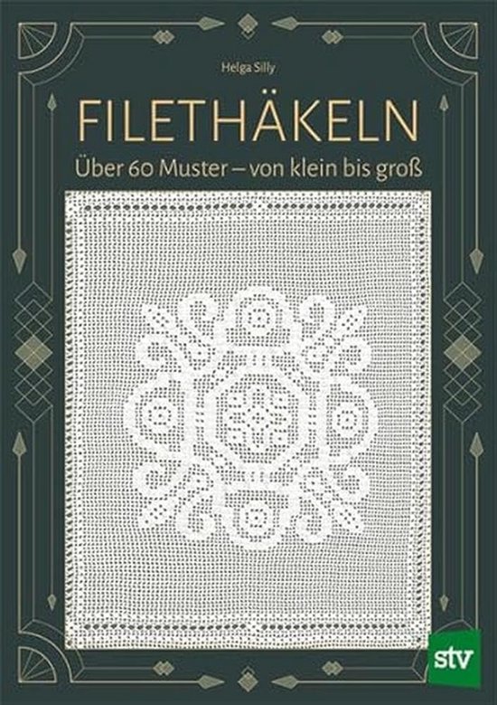 Haakpatronen Boek - Filethaken Patronen - Handwerken Decoratie - 100 Unieke Ontwerpen - 21.6 x 1.2 x 29.8 cm van Merkloos