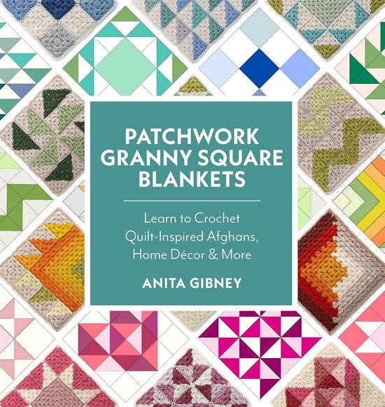Haakpatronen Dekens: Leer Patchwork Granny Squares Haken voor Trendy Woondecoratie van Merkloos