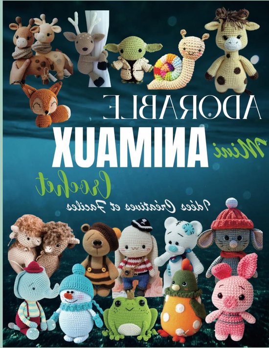 Haakpatronen Dieren - Mini Amigurumi - Hobby Creëren - Duidelijke Instructies - 88 Pagina's van Merkloos