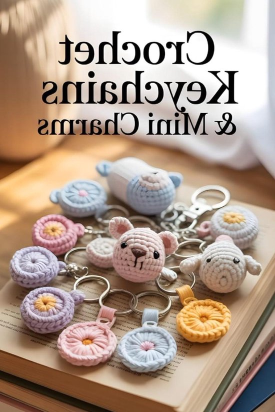 Haakpatronen Sleutelhangers - Mini Amigurumi Charms - Handgemaakte Cadeaus - Snelle Projecten - 116 Pagina's van Merkloos