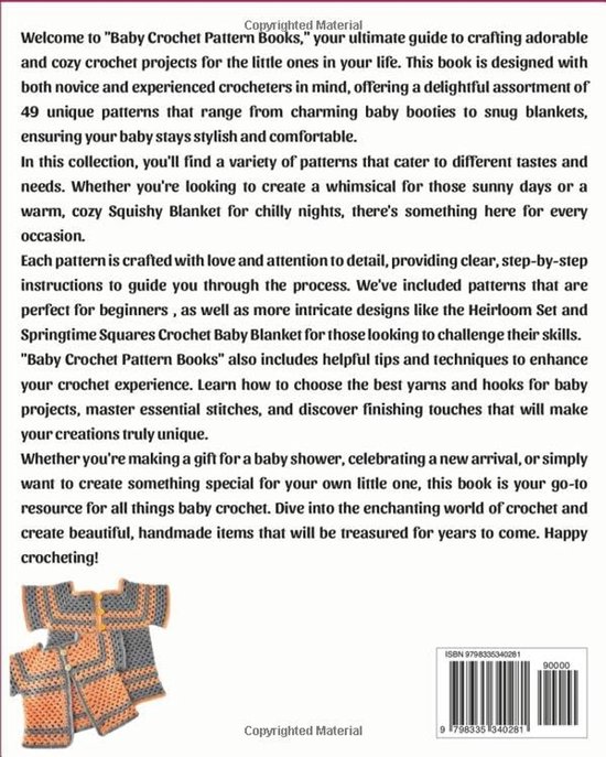 Haakpatronen voor Baby's: 49 Schattige Patronen voor je Kleine van Merkloos