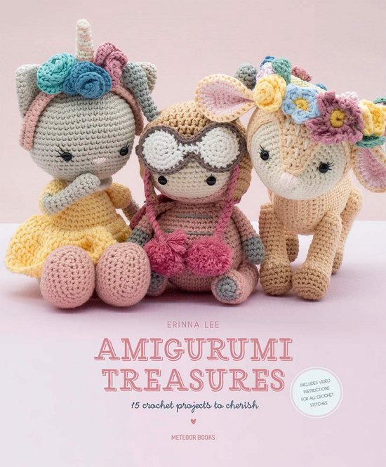 Haakpatronenboek: 15 Schattige Amigurumi Dierenprojecten van Merkloos
