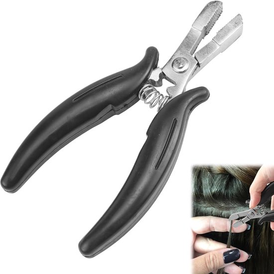 Haarverlenging Pliers - Roestvrij staal - Ergonomisch ontwerp - Voor het verwijderen van micro ringen - ShopVlot
