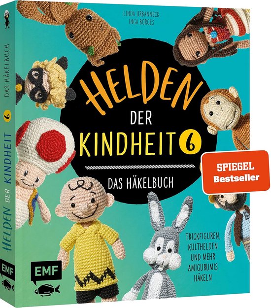 Häkelbuch für Amigurumis - Trickfiguren und Kulthelden zelf haken van Merkloos