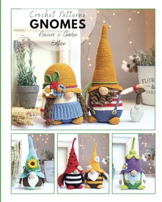 Haken Gnome Patroon Boek: Een Creatieve Gids voor Tuinfiguren van Merkloos