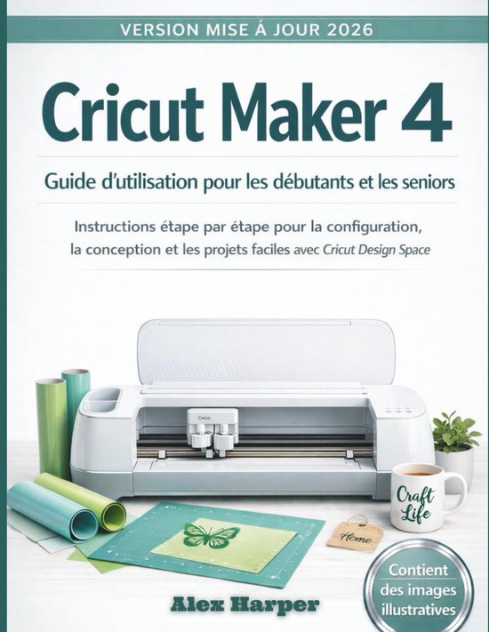 Handboek Hobby Machine - Creatieve Gids - Eenvoudig Ontwerpen - Stap-voor-stap Instructies - 21.59 x 27.94 cm