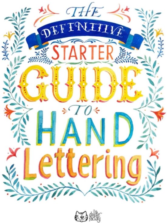 Handlettering Boek - Leerzaam - - Starter Gids voor Creatieve Geesten
