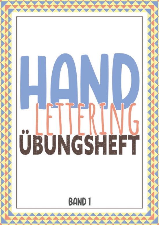 Handlettering oefenboek - Kalligrafie schriften - Beginners oefenen - 10 verschillende alfabetten - 21 x 30 cm van Merkloos