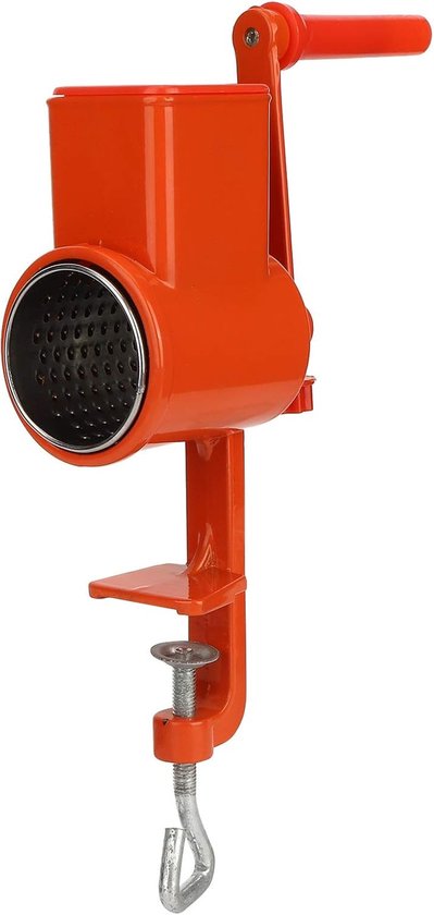Handmatige Maalmolen voor Granen, Maïs, Tarwe, Havermout, Koffie en Specerijen - Duurzaam en Verstelbaar Ontwerp voor Thuisgebruik