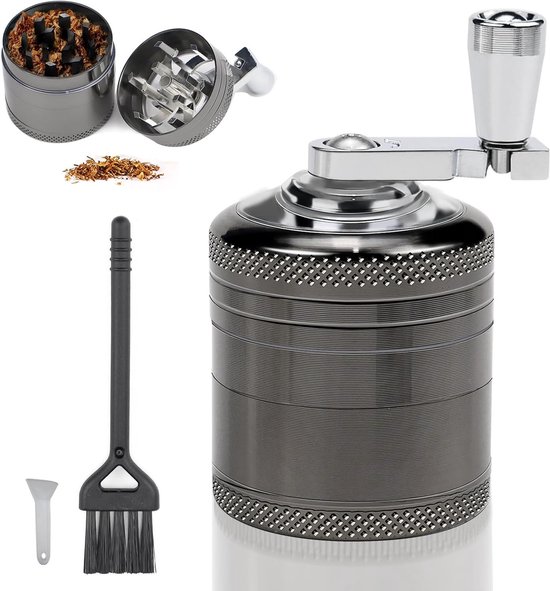 Handmatige Specerijenmolen en Pollen Crusher - Premium Keukenaccessoire voor Thuis en Restaurantgebruik van Merkloos