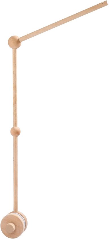 Hangende mobiele houder voor babybed, hout, verstelbaar, uniseks baby