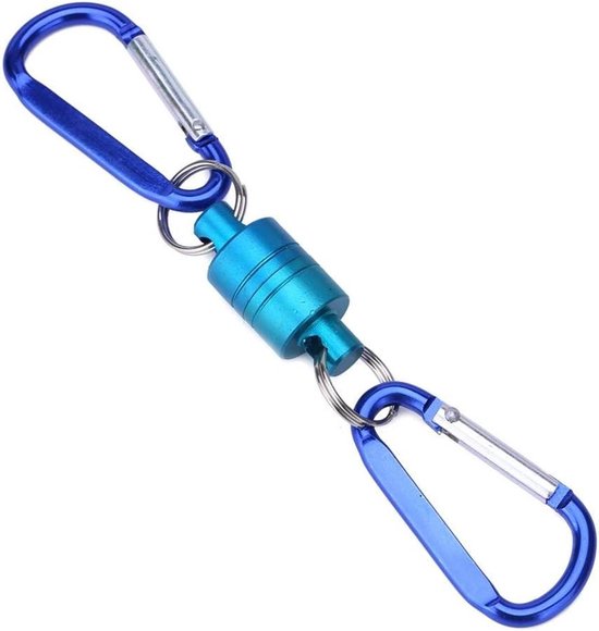 Hanging Buckle voor Vissen, Magnetisch Net van Aluminium met Snijgereedschap en Nippers, 2 Kleuren Beschikbaar van Merkloos