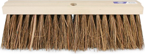 Harde buitenbezem kop houten 46 cm - Straatbezems - Huishouding - Schoonmaken - Bezem van Sorbo