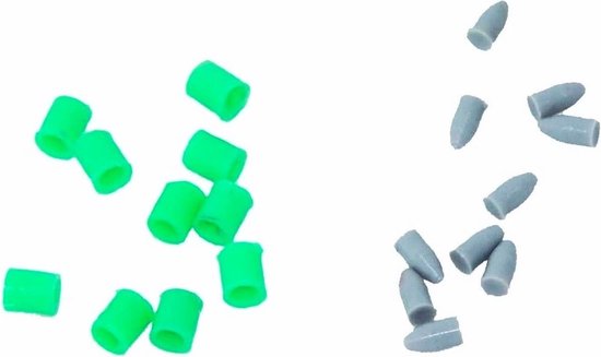 Harde loodstoppers - lood - stoppers - loodstuitjes Large - 10 stuks van PB Products