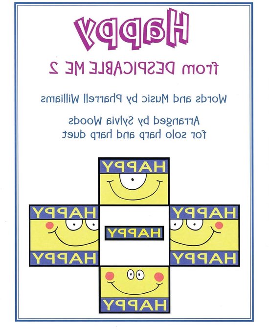 Harp Muziekboek - Harp Arrangementen - Harp Spelen - Solo en Duet - 8 pagina's - Niet gespecificeerd van Merkloos