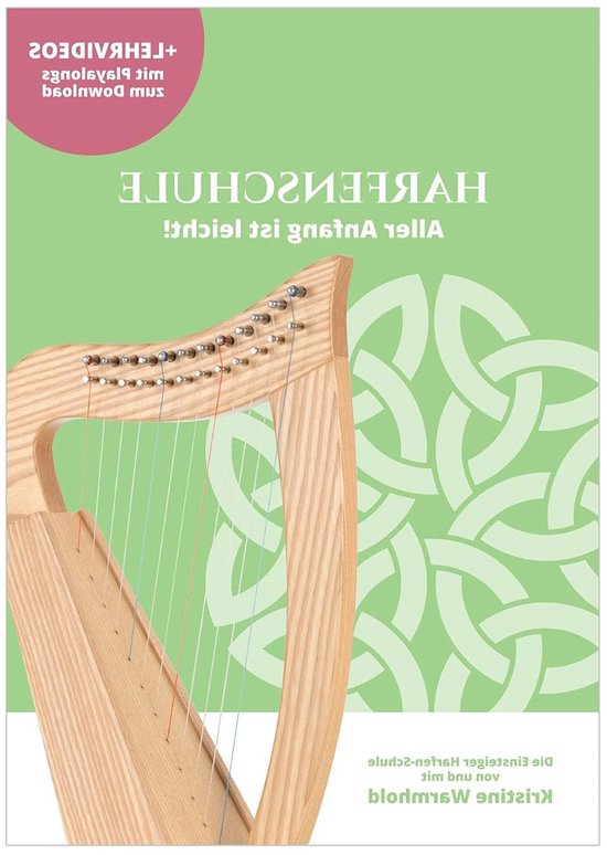 Harpcursus voor beginners - Harp lesboek - Harp leren spelen - Met downloadvideo's - 106 g - Niet gespecificeerd