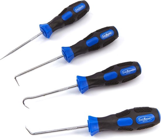 HBM 4-delige Mini Pick- en Hakenset Ø 3,5 mm
