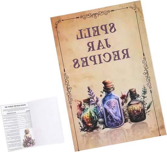 Heksen Handwerkboek - Spreukenboek Beginners - Rituelen Uitvoeren - 61 Pagina's - 8.26 x 5.59 Inch - Uniek