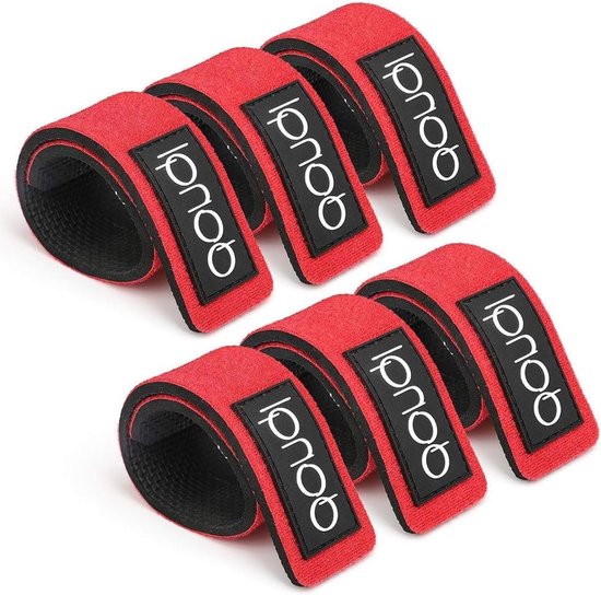 Hengel Riemen voor Aas en Casting - Stretchy Magic Bandjes voor Spinning Rod Houders en Visaccessoires
