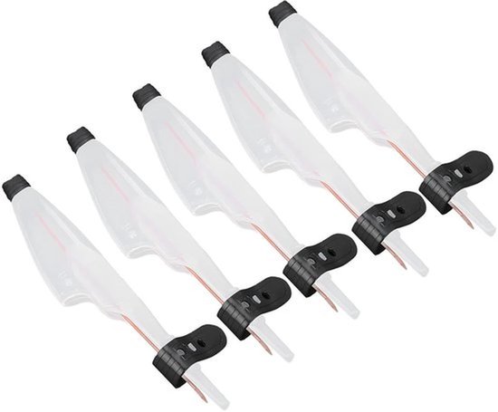Hengel Tip Cap Verstelbaar - 5PCS Hengel Tip Protector - Kunststof - Zeevisaccessoires - Lichtgewicht - Duurzaam - Hengeltipdop