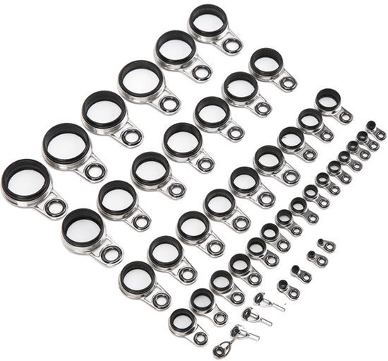 Hengelgidsring voor vissen winding check ring