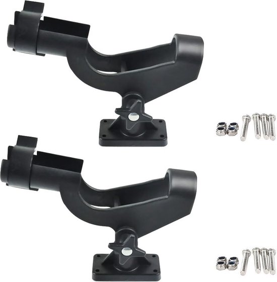 Hengelhouder Set - Horizontaal & Verticaal Verstelbaar met 360° Rotatie voor Kajak en Boot van Allurex Sport
