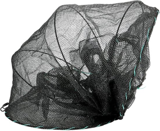 Hengelsport Visval - Aasnet Landingsnet - Vissen Vangen - Opvouwbaar Frame - 30x60cm - Nylon