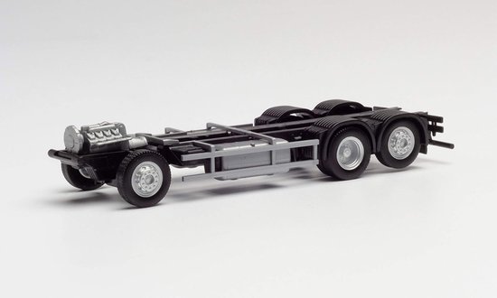 Herpa Scania CR/CS 085175 chassis voor vrachtwagens, voor afrolkinematica, miniatuur om te knutselen, te verzamelen en als cadeau, meerkleurig