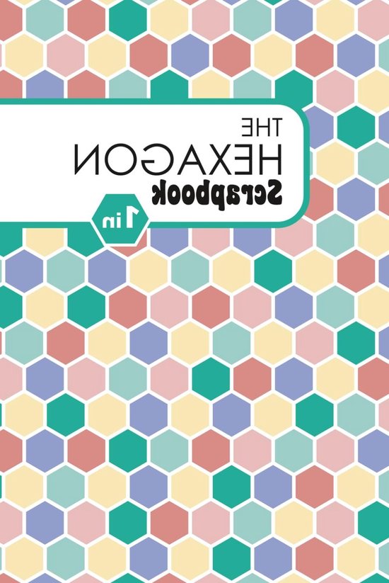 Hexagon Scrapbook - Honeycomb Journal - Patroon Ontwerpen - Voor 25mm Hexagons - 6x9 inch - Wit
