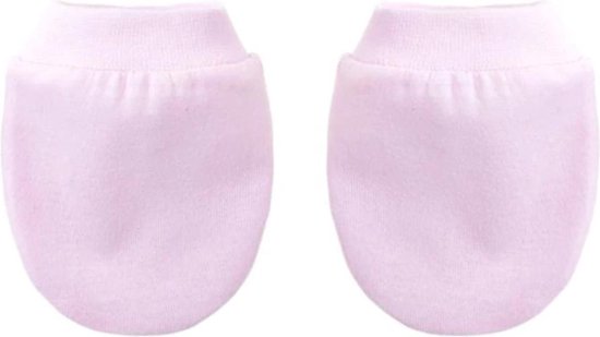 Hiden | Baby handschoenen - Baby wanten - Krabwantjes - Babykleding - Anti Krassende handschoenen | Wit van Hiden