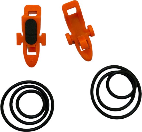 Hiden - Vishengel Haak Houder - Werphengel - Hengelsport artikelen - Hengelsport accessoires - Vishengels - 2 stuks van Merkloos