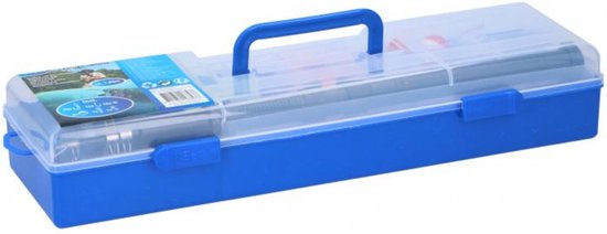 HIXA Viskoffer - met Accessoires - Gevuld - 46x13x8 cm - Vishengelset - Telescopische Vishengel van Merkloos