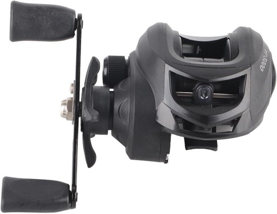 Hoge Rotatiesnelheid Baitcastingmolen - Anti-explosie Remsysteem - Metalen Behuizing - Vissersbenodigdheden - Zwart - 260 gram van YULAN