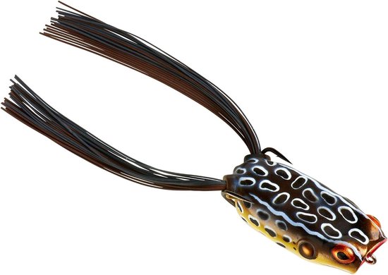 Hollow Body Frog Lure - Popper Lure - Vissen Op Zomers - Creëert Oppervlakte Storing - M - Cricket Frog