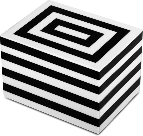 Home Concentrics Collectie Opbergorganizer Decoratieve Doos Multifunctioneel Gift, 6x4,5x4 Inch