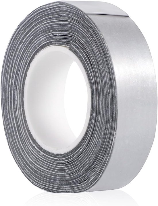 Hoogwaardige Zelfklevende Lood Tape van 0.5g per Inch, 1.2x254cm, Ideaal voor Vissen, Badminton en Tennis Rackets van Merkloos